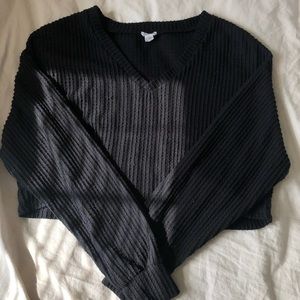 Small Black Garage Sweater